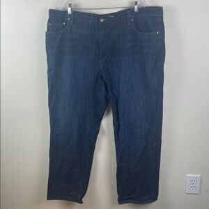 L.L. Bean Classic Fit Jeans Dark Wash 44x32